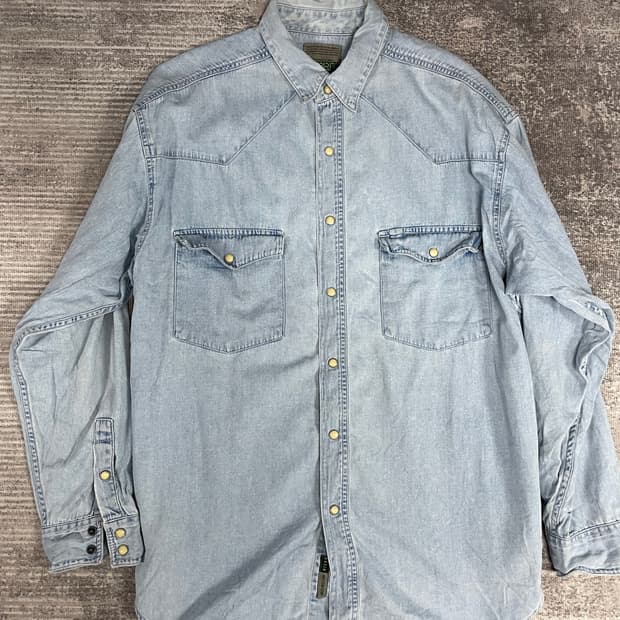 90s vintage ESPRIT 웨스턴셔츠