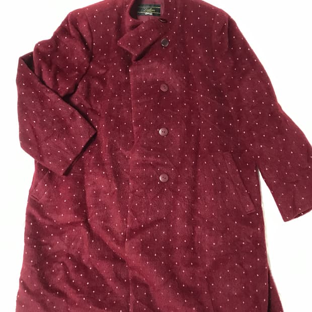 Vintage dot Coat