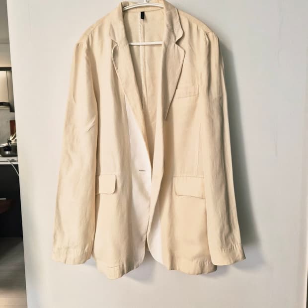 [STILE BENETTON] 베네통 정품 린넨 혼방 여름 자켓 판매합니