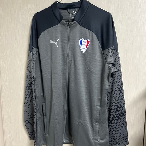 푸마 수원삼성블루윙즈 트레이닝 집업자켓L팜