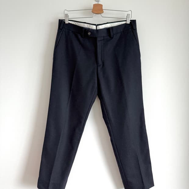 수트서플라이(SUITSUPPLY) 울 팬츠(네이비, 패브릭: 이태리)