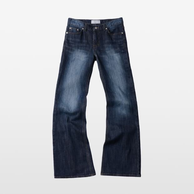 새상품) 킴서울 RAINFALL LINE BOOT-CUT DENIM