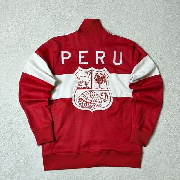 아디다스 06-07 페루 화이트탭 빈티지 트랙탑 자켓 PN8047