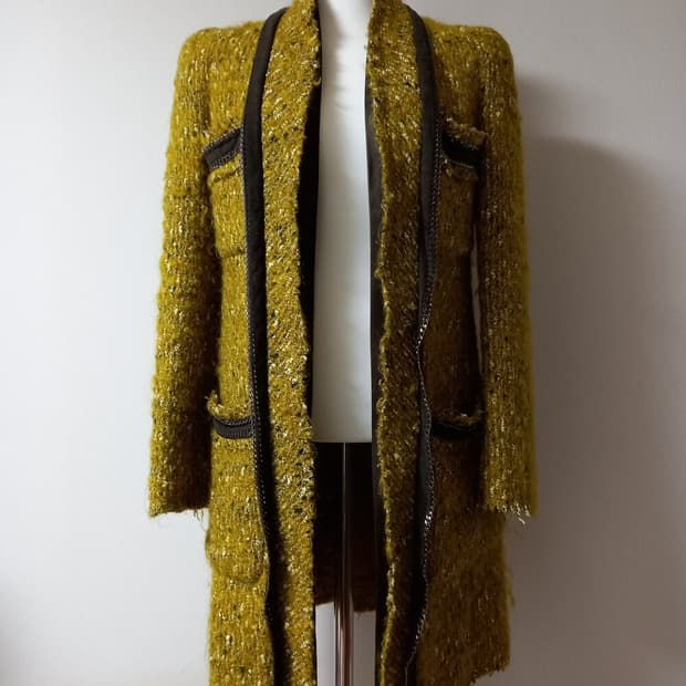 미샤 트위드 자켓