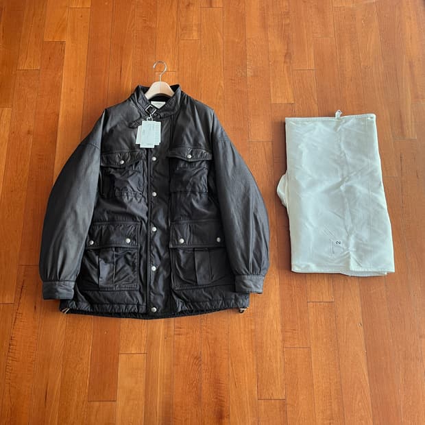 비즈빔 21FW 알타 ALTA 필트 다운 자켓 블랙