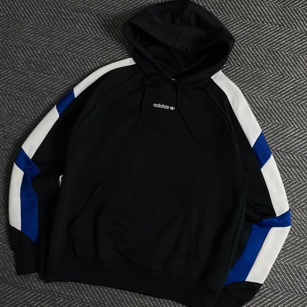 아디다스 센터로고 박시핏 트레이닝 후드y 3646