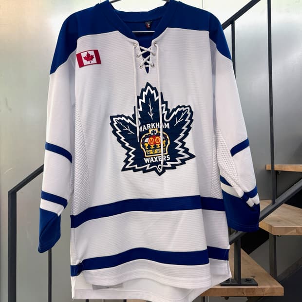 빈티지 아이스하키 져지티