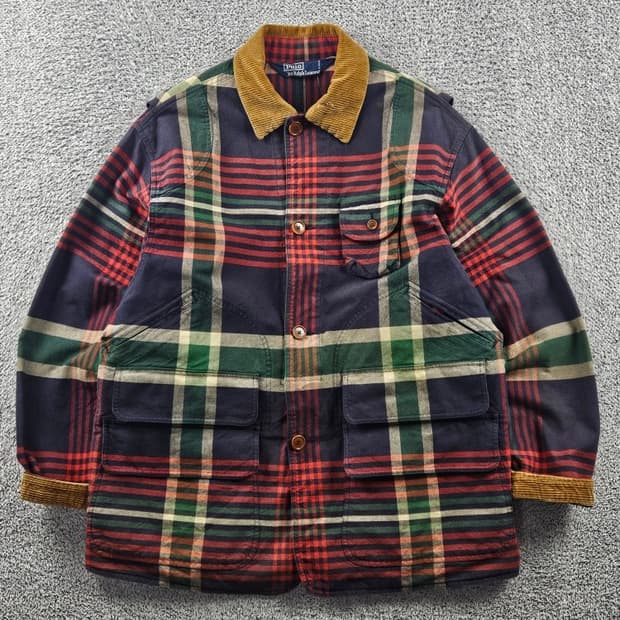 90's 폴로랄프로렌 체크 모호크 헌팅 자켓 ( M ) / 11070