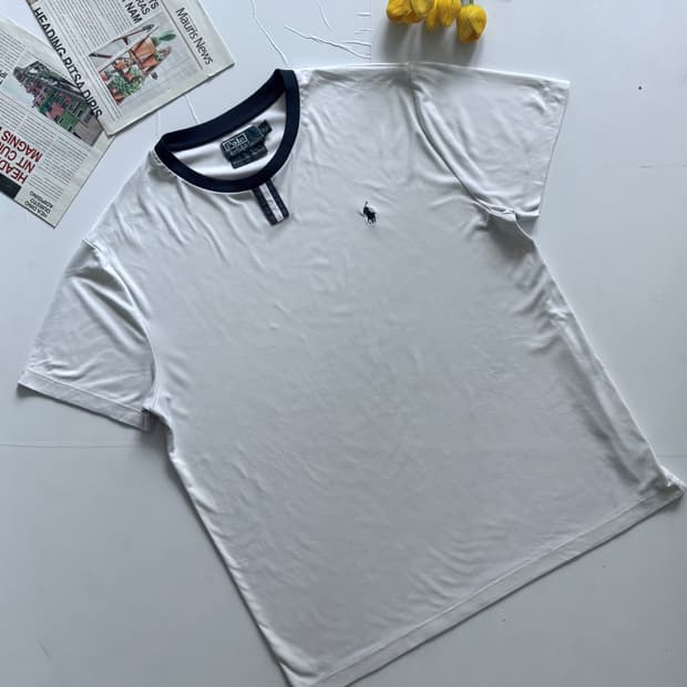 Polo 폴로랄프로렌 빈티지 링거 반팔티