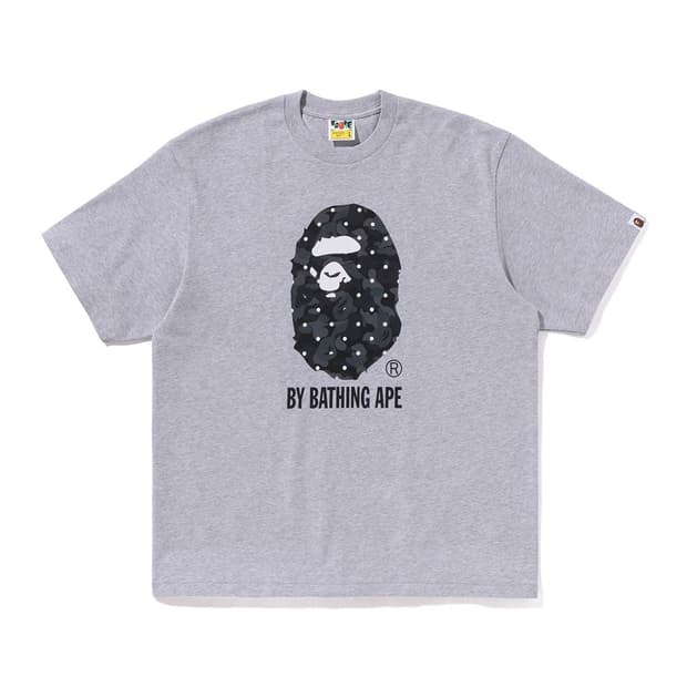 ABC 도트 카모 BY BATHING APE 릴렉스드 핏 티셔츠(M) G
