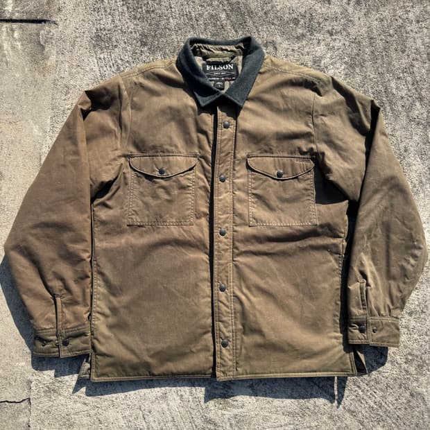 [XL] Filson 필슨 왁싱 패딩 셔츠 자켓