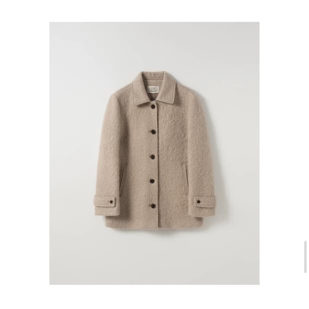 포유어아이즈온리 울 하프 코트