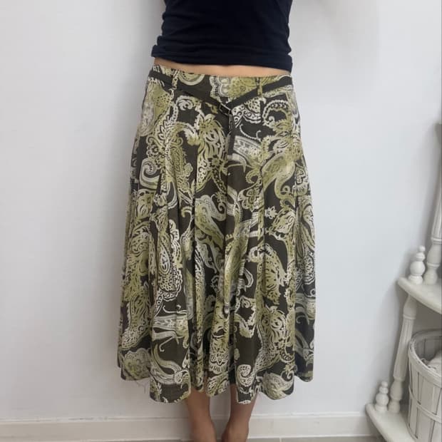 krizia belt skirt