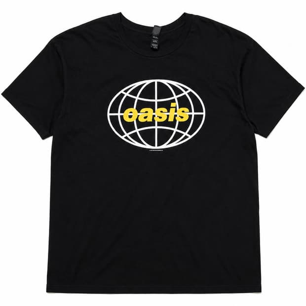 Oasis 공식 라이선스 머천다이즈 티셔츠