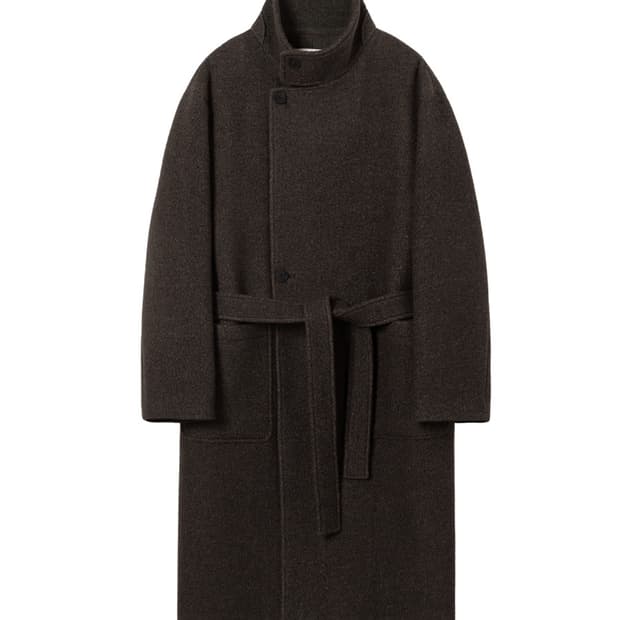 인사일런스 / 오버사이즈 하이넥 코트