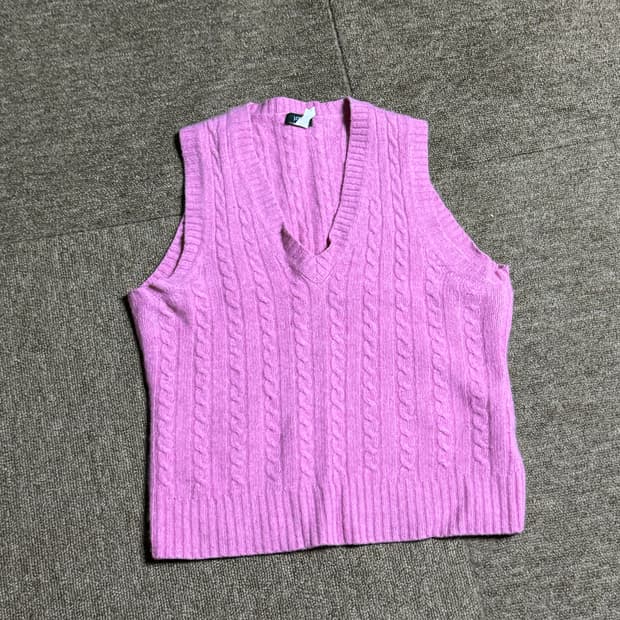 J crew  니트 조끼 M