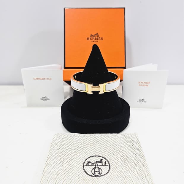 에르메스 클릭h 클릭아슈 팔찌 PM