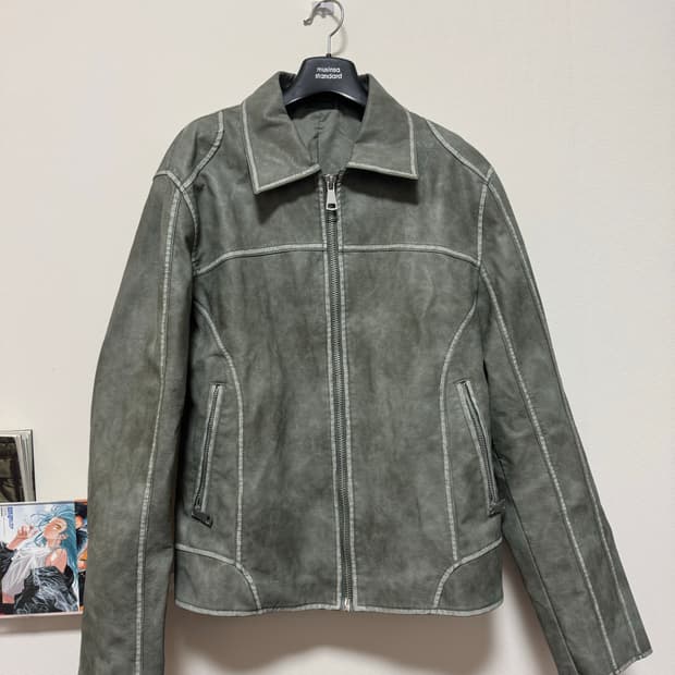 Zara 레더자켓 size M