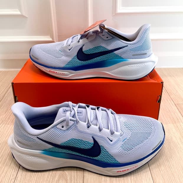 (290)(새상품)나이키 런닝화 에어줌 페가수스 41 블루 보이드