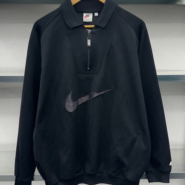 (105)90'S 나이키 반집업 맨투맨-M1985