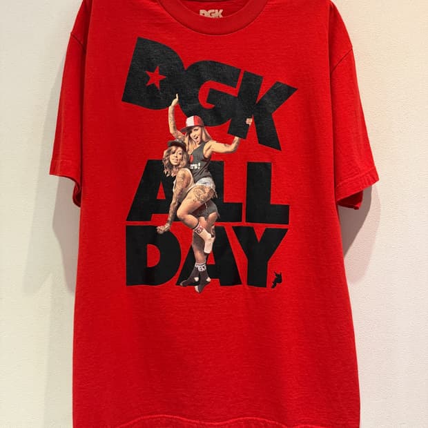 DGK All Day Graphic Red Tee