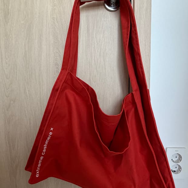 Extreme cashmere 팝업백