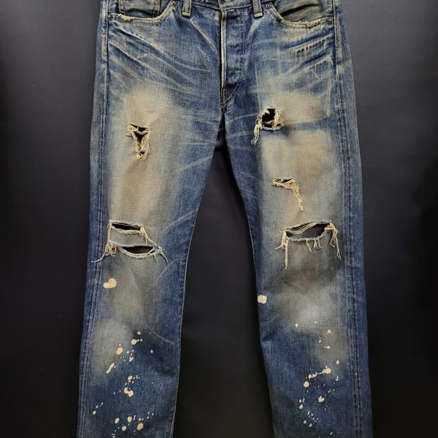 Levis 리바이스 LVC 일판 55501 빅E 아카이브 셀비지 팬츠 