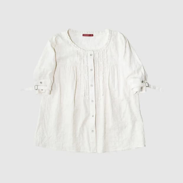 인앤양인하모니 모모 블라우스 Momo blouse, ivory