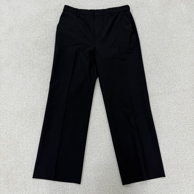 [79] 지오다노 와이드 블랙 슬랙스팬츠 1231T1