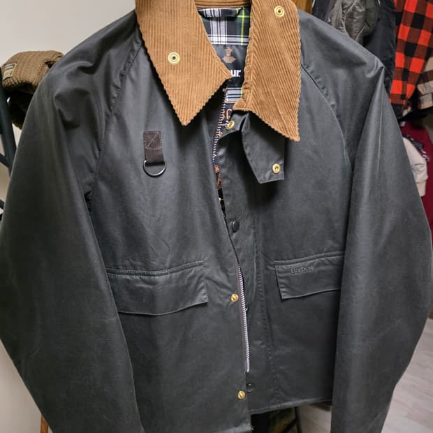 바버 스페이 130주년모델 XL사이즈 판매합니다