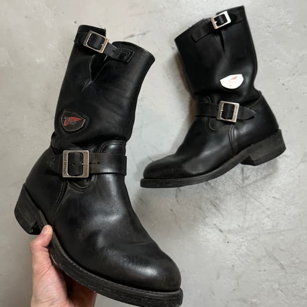OG USA Made 레드윙 968 엔지니어 부츠