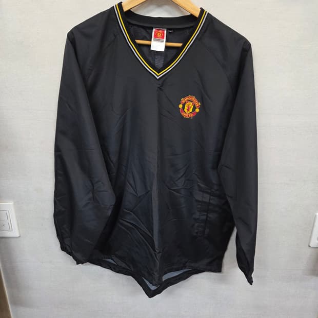 맨체스터 유나이티드 오피셜 웜업 자켓 L xl