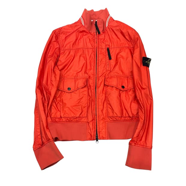 스톤아일랜드 13S/S 마이크로 립스탑 7 Den 바람막이 자켓