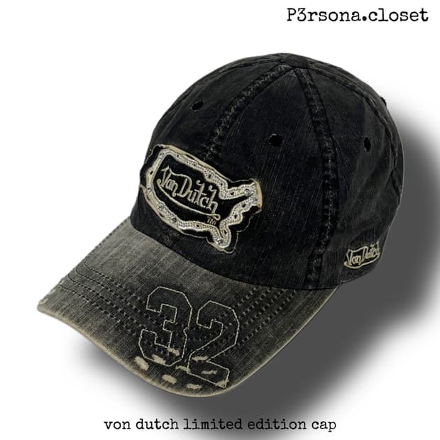 von dutch limited edition cap