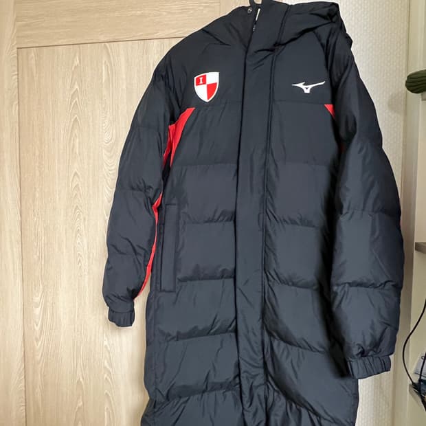 23-24 미즈노 부산아이파크 롱 벤치파카 롱패딩