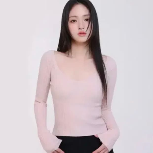 델라인 메이비 니트