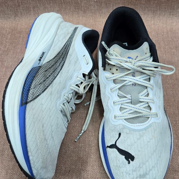 푸마 265mm- Velocity Nitro 2 런닝화 화이트