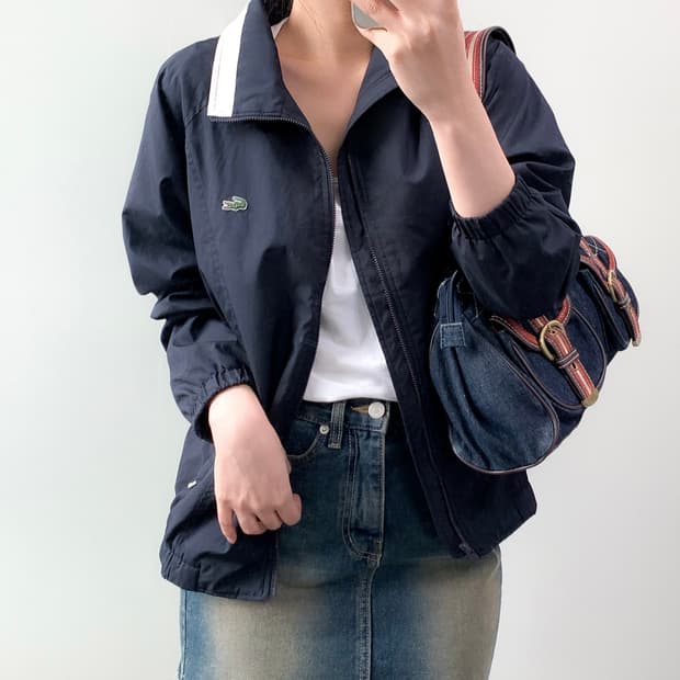 라코스테 바람막이 자켓