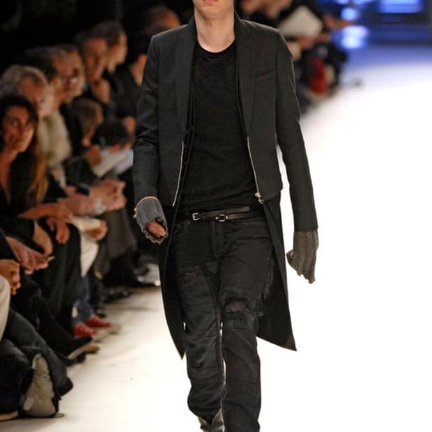 Dior homme navigate AW07 patchwork jean