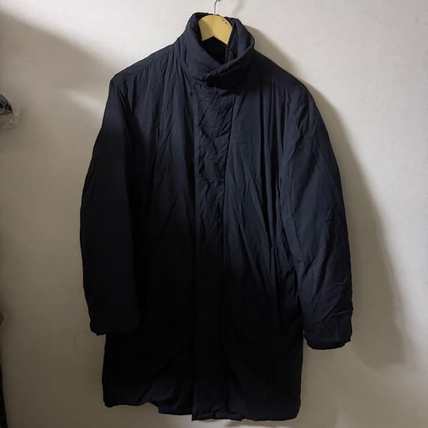 띠어리 남성 다운 코트 네이비 S (남성 100-슬림 105)