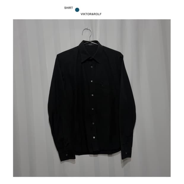 빅터앤롤프 브로치 셔츠