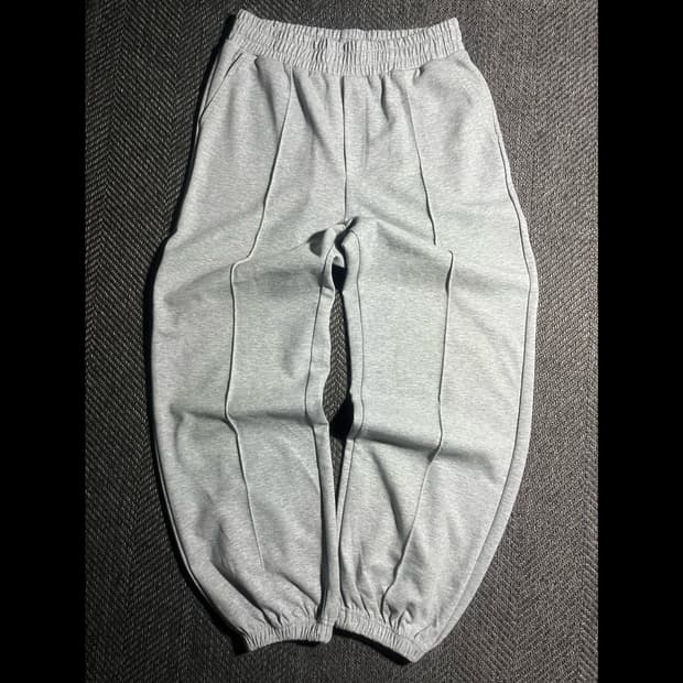 [L] PARTIMENTO 파르티멘토 와이드 스웨트 조거 팬츠