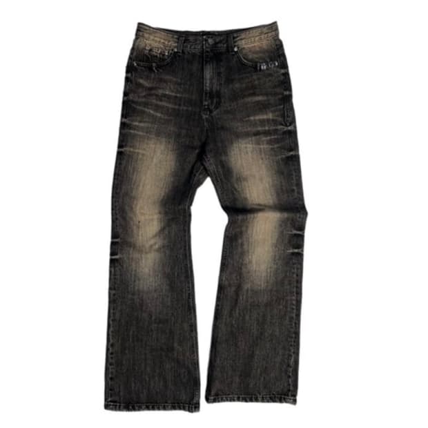 paco sply CRUSHED BOOTS JEANS-BLACK 2