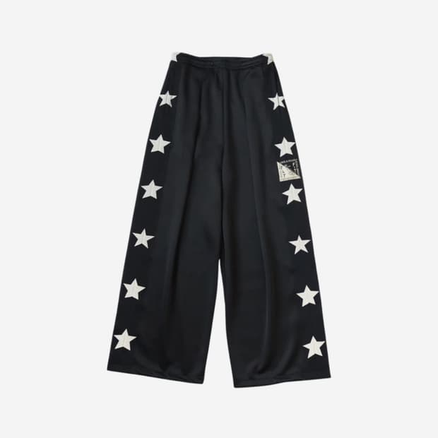 캐피탈 스턴트맨 & 우먼 스무스 저지 배기 트랙 팬츠