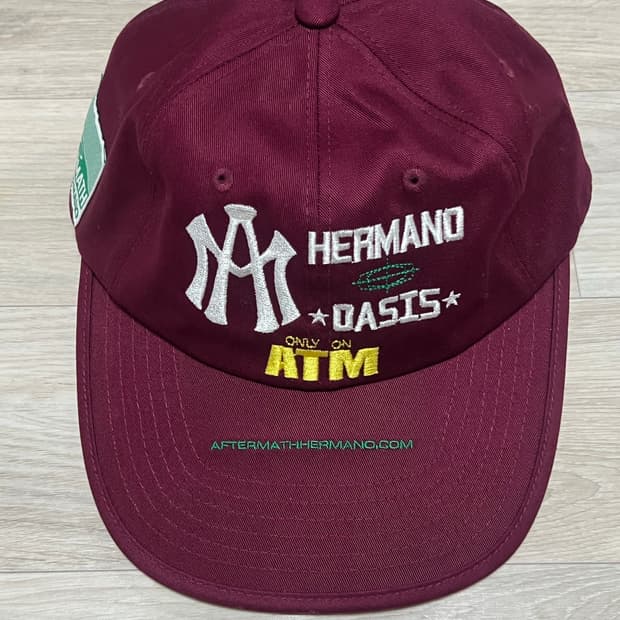 ONLY ON ATM BALL CAP [WINE]