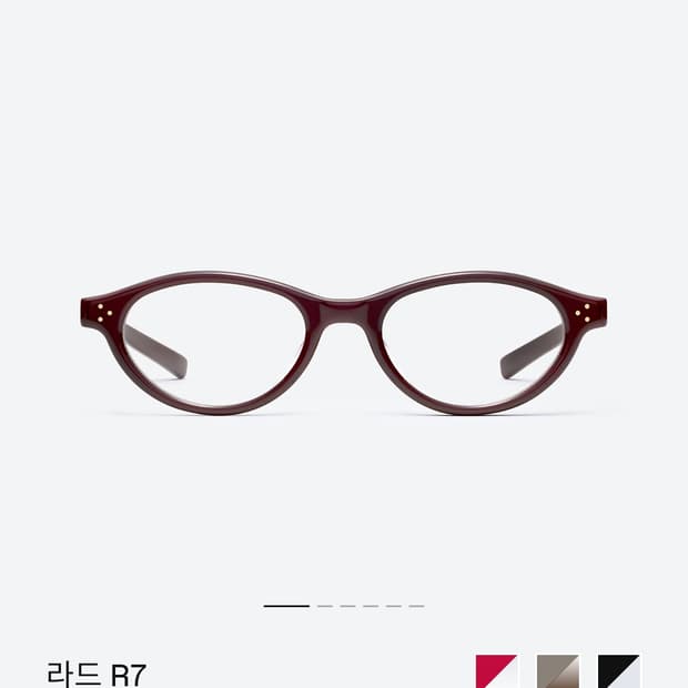 젠틀몬스터 라드 R7 RAD-7 안경테