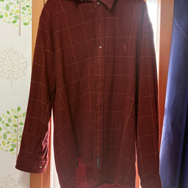 헤지스 도톰한 셔츠 105 xl