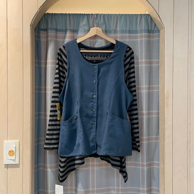 일본빈티지 주머니디테일 베스트