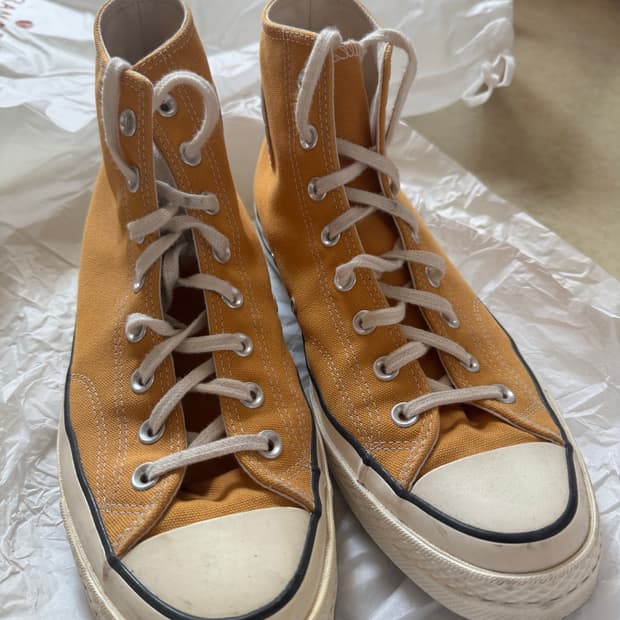 컨버스 척테일러 70 하이 옐로우 290 판매합니다!