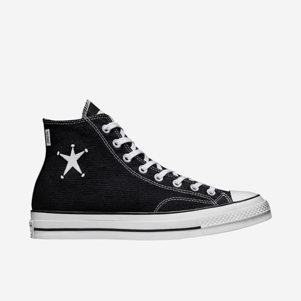 [270] 컨버스 × 스투시 척 70 하이 블랙